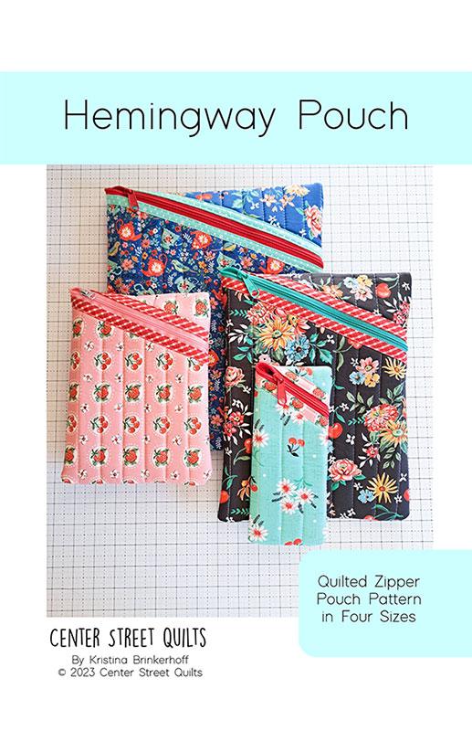 Hemingway Pouch Paper Pattern