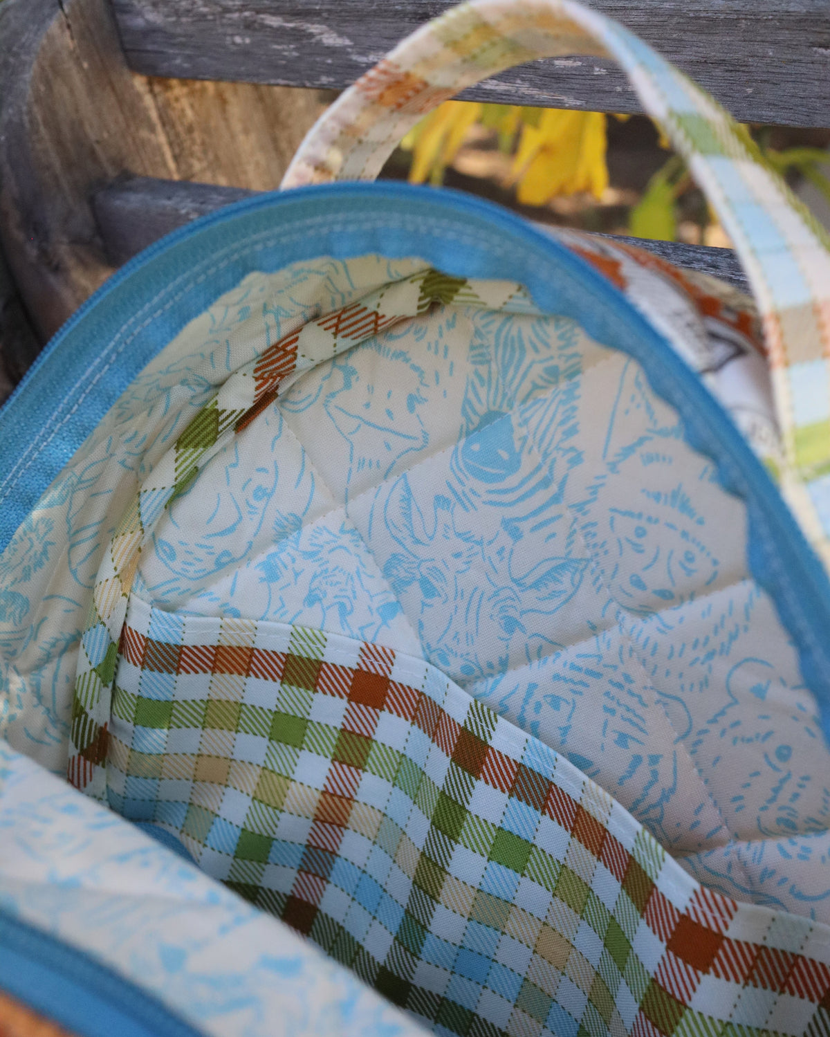 The Violet Backpack Kit in Animal Park Fun