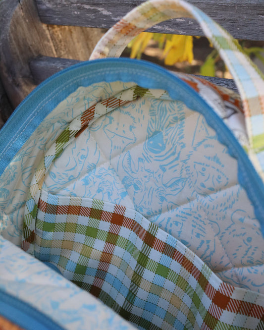 The Violet Backpack Kit in Animal Park Fun